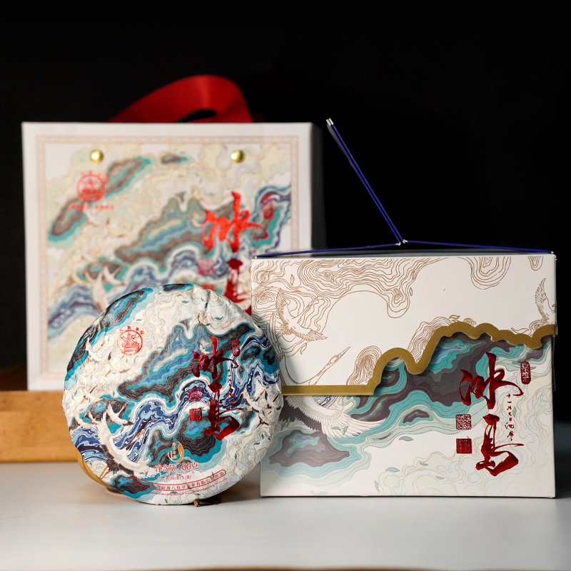 2022 LiMing "Bing Dao - Lao Zhai - Gu Qiao Mu" (Bing Dao - Old Village - Arbor Old Tree) 100g Cake Puerh Raw Tea Sheng Cha