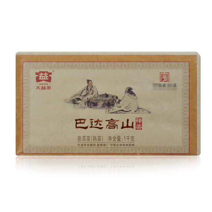 2012 DaYi "Ba Da Gao Shan" (Bada High Mountain) Zhuan 1000g Puerh Shou Cha Ripe Tea