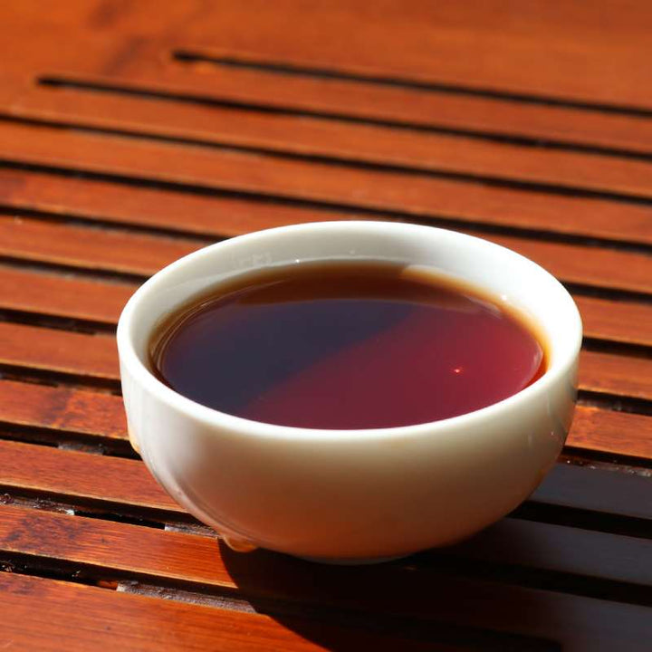 2016 DaYi "Chen Xiang Hou Yun" (Aged Flavor Thick Rhythm) Brick 2000g Puerh Shou Cha Ripe Tea