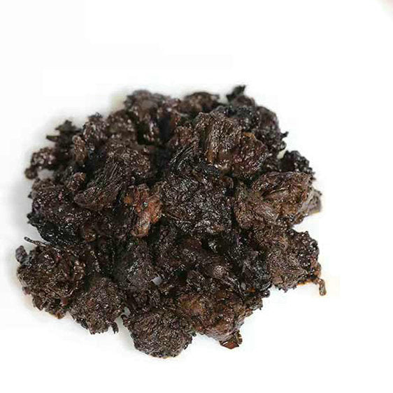 2021 DaYi "Lao Cha Tou" (Old Tea Head) Brick 250g Puerh Shou Cha Ripe Tea