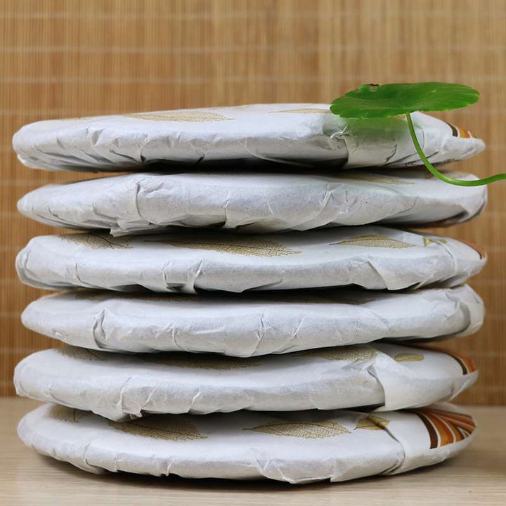 2017 DaYi "Jin Da Yi" (Golden TAE) Cake 357g Puerh Sheng Cha Raw Tea