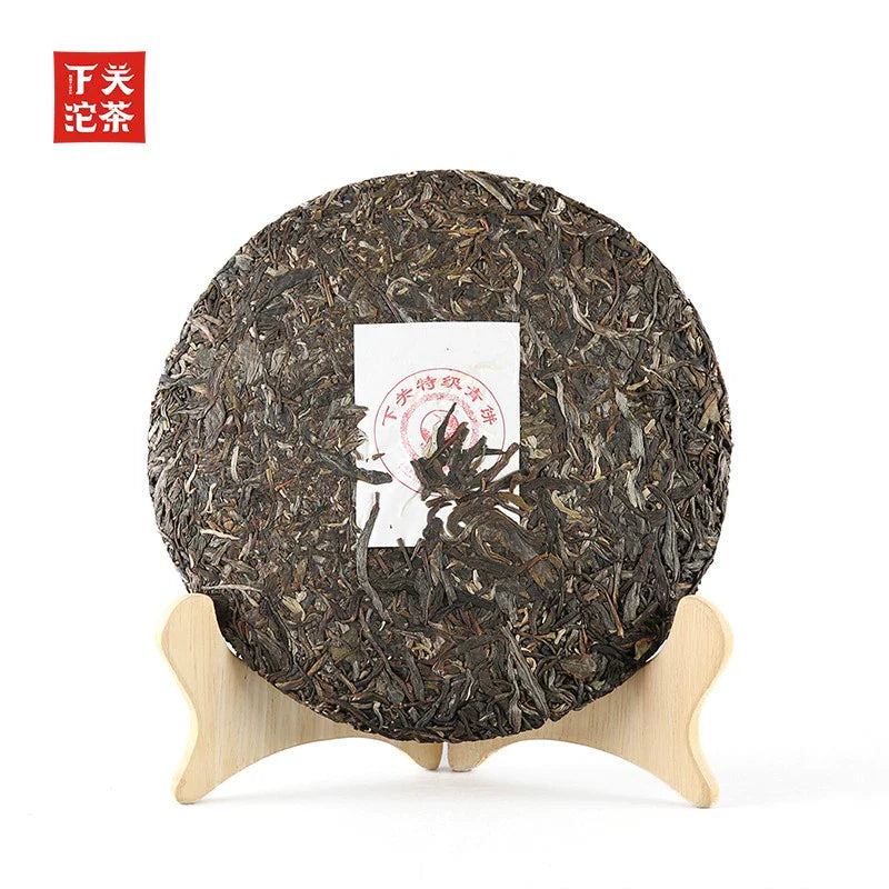 2023 XiaGuan "Te Ji Qing Bing" (Special Grade Green Cake) 357g Puerh Raw Tea Sheng Cha