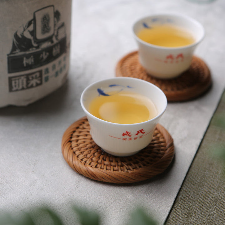 2019 MengKu RongShi "Tou Cai - Ji Shao Shu" (1st Picking - Rare Tree) Cylinder 600g Puerh Raw Tea Sheng Cha