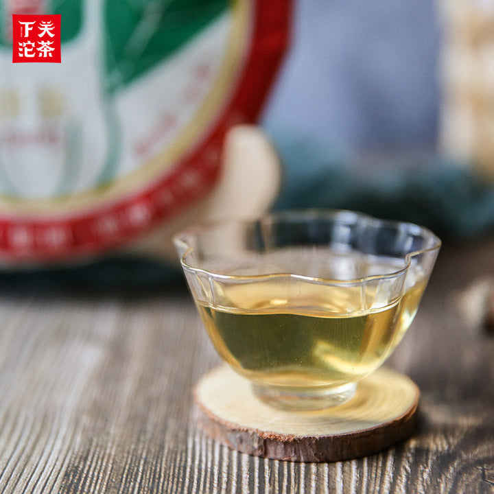 2020 Xiaguan "Da Bai Cai" (6 Star - Big Cabbage) Cake 357g Puerh Raw Tea Sheng Cha