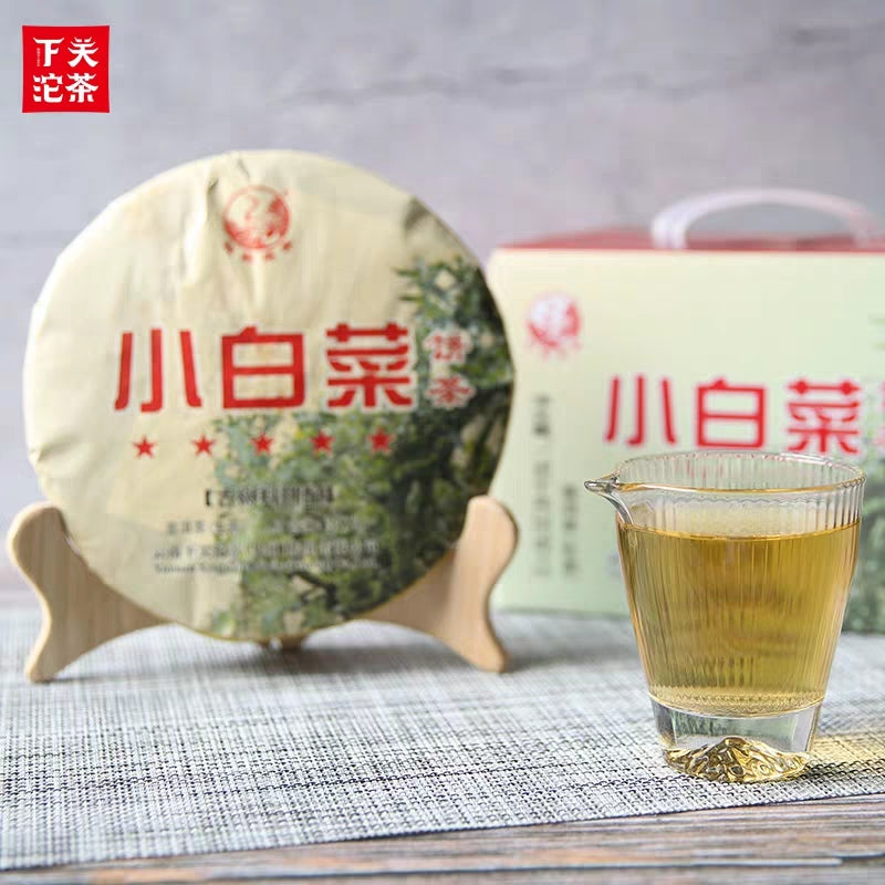 2015 XiaGuan "Xiao Bai Cai" (Small Cabbage) Cake 357g Puerh Sheng Cha Raw Tea