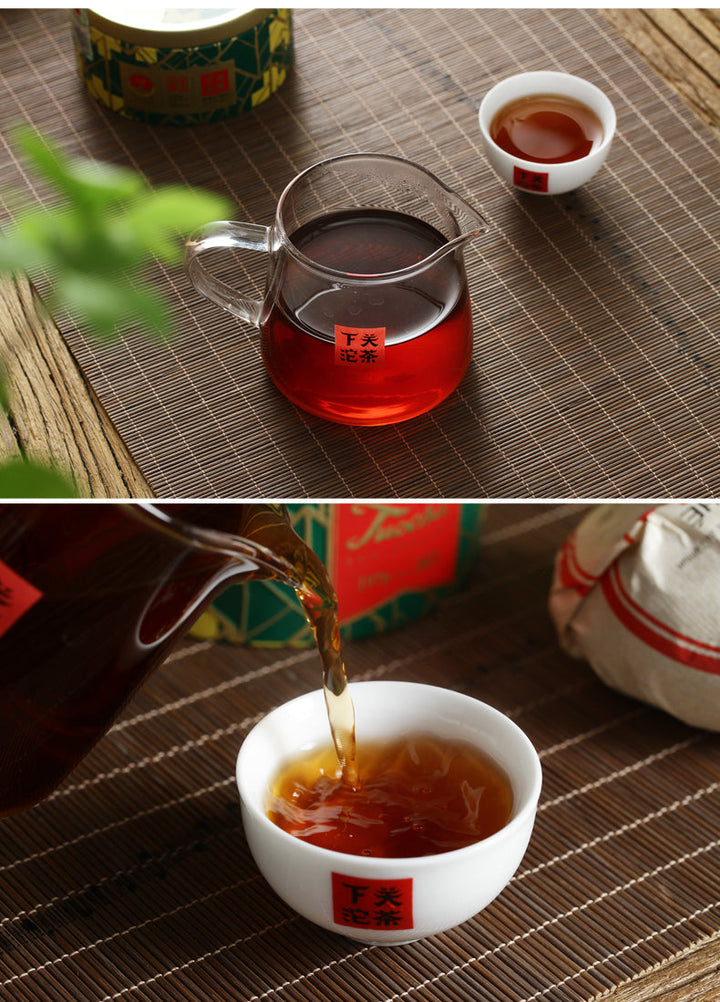 2021 XiaGuan "Xiao Fa Tuo - 7663 - 45 Years' Anniversary" 100g Puerh Ripe Tea Shou Cha