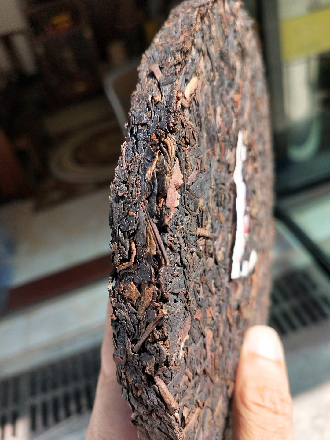 2010 XiaGuan "Sheng Tai Lao Shu" (Organic Old Tree) Iron Cake 357g Puerh Raw Tea Sheng Cha