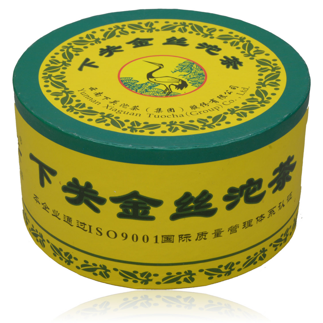 2014 XiaGuan "Jin Si" (Golden Ribbon) Tuo 250g Puerh Sheng Cha Raw Tea