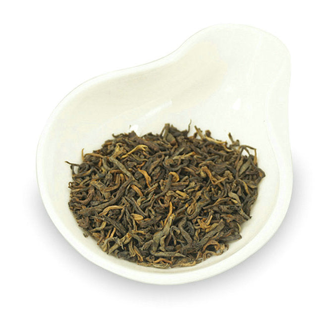2019 DaYi "Jin Zhen Bai Lian" (Golden Needle White Lotus) Cake 357g Puerh Shou Cha Ripe Tea