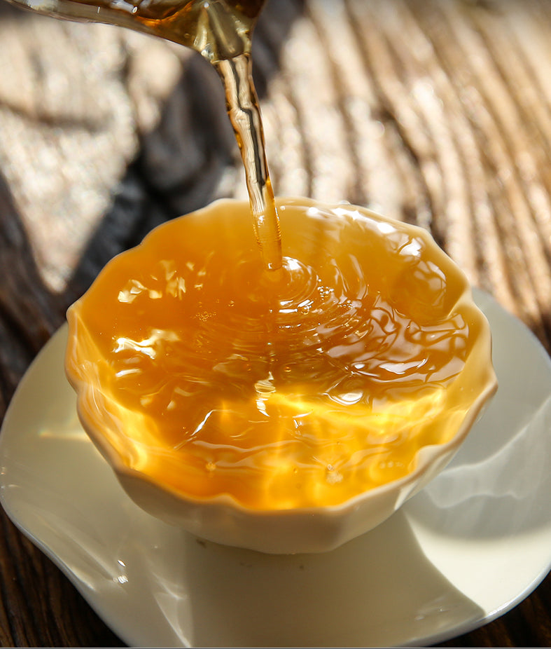 2021 Xiaguan "Hong Yin" (Red Mark) Cake 357g Puerh Raw Tea Sheng Cha