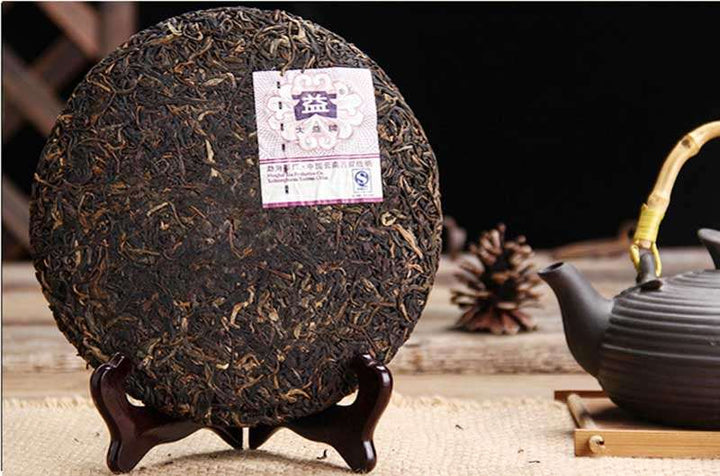 2007 DaYi "Hou Qing Bing" (Thick Green Cake) 500g Puerh Sheng Cha Raw Tea