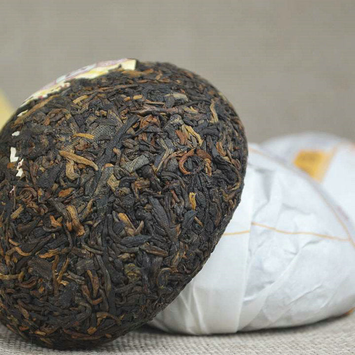 2016 DaYi "V93" Tuo 100g Puerh Shou Cha Ripe Tea