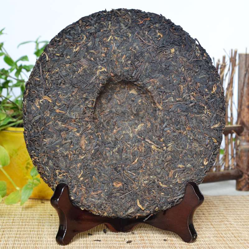 2015 DaYi "Pu Er Yuan" (Origin of Puerh) Cake 357g Puerh Shou Cha Ripe Tea