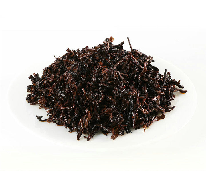 2021 DaYi "Long Zhu" (Dragon Pillar) Cake 357g Puerh Shou Cha Ripe Tea