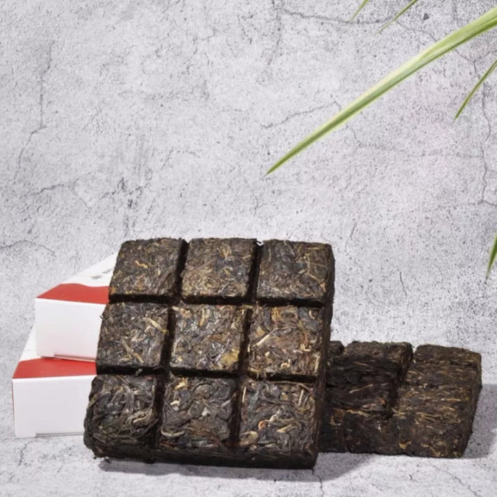 2019 Xiaguan - JingYeHao "XY - Luo Shui Dong" (Yiwu Luoshuidong) Brick 100g Puerh Raw Tea Sheng Cha
