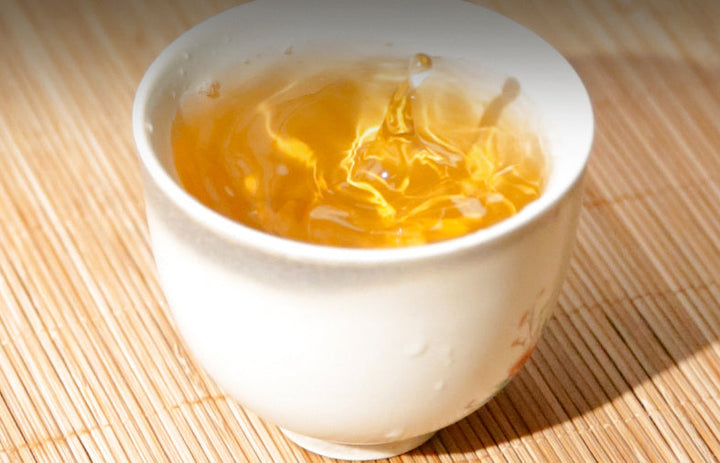 2022 XiaGuan "Hong Yin Tuo Cha" (Red Mark - Spring Old Tree of Banzhang + Xigui + Bingdao + Yiwu + Jingmai) Tuo 250g Puerh Sheng Cha Raw Tea