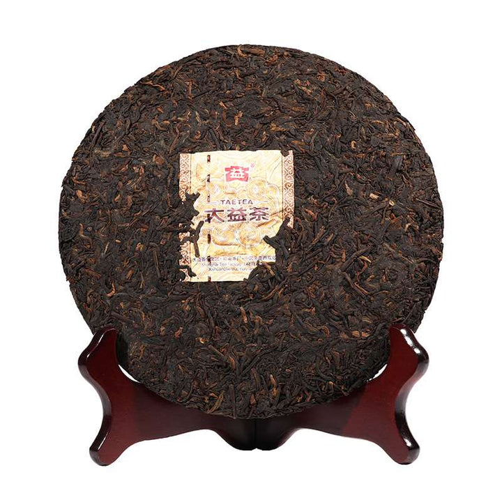 2016 DaYi "Yue Chen Yue Xiang" (The Older The Better) Cake 357g Puerh Shou Cha Ripe Tea