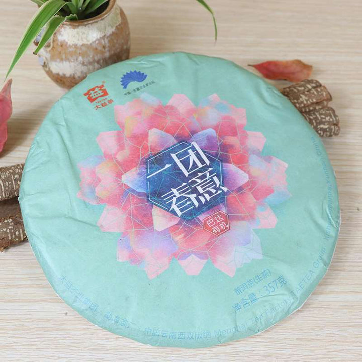 2017 DaYi "Yi Tuan Chun Yi" (Overwhelming Spring ) Cake 357g Puerh Sheng Cha Raw Tea