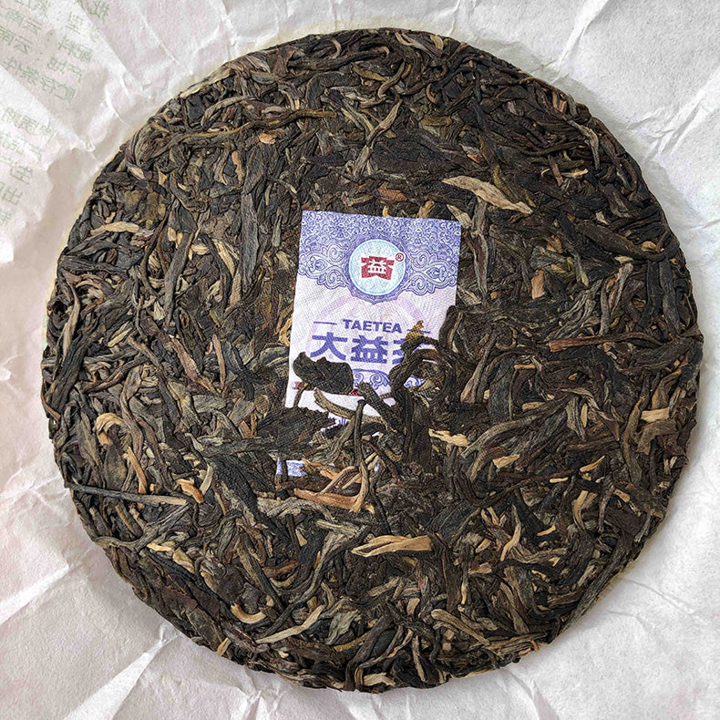 2018 DaYi "Ba Li Miao Yun" (Paris Rhythm) Cake 357g / 150g Puerh Sheng Cha Raw Tea