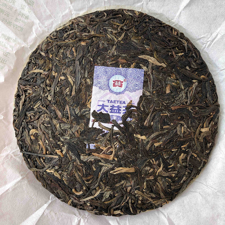 2018 DaYi "Ba Li Miao Yun" (Paris Rhythm) Cake 357g / 150g Puerh Sheng Cha Raw Tea