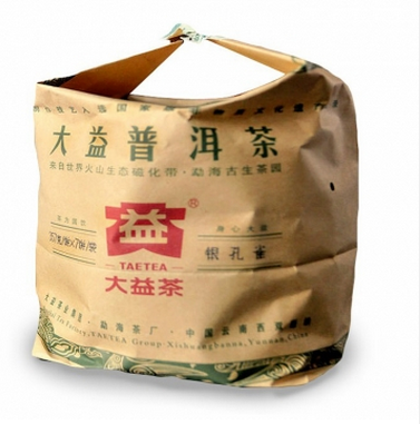 2012 DaYi "Yin Kong Que" (Silver Peacock) Cake 357g Puerh Sheng Cha Raw Tea