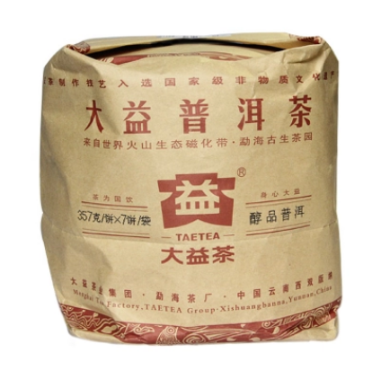 2012 DaYi "Chun Pin" (Mellowness) Cake 357g Puerh Shou Cha Ripe Tea