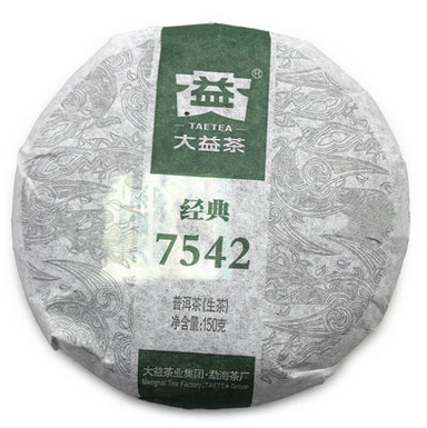 2022 DaYi "7542" Cake 150g Puerh Sheng Cha Raw Tea