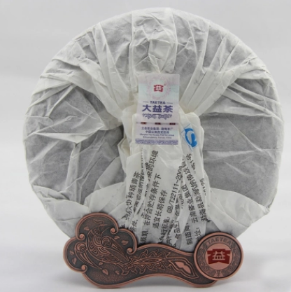 2012 DaYi "Jin Se Yun Xiang" (Golden Rhythm) Cake 357g Puerh Sheng Cha Raw Tea