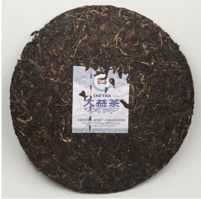 2012 DaYi "Jin Se Yun Xiang" (Golden Rhythm) Cake 357g Puerh Sheng Cha Raw Tea
