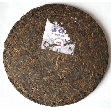 2011 DaYi "Yu Run" (Jade Sleek) Cake 357g Puerh Shou Cha Ripe Tea