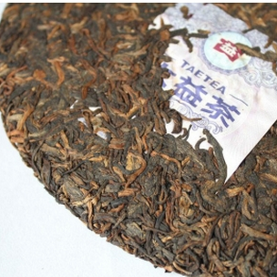 2011 DaYi "Yu Run" (Jade Sleek) Cake 357g Puerh Shou Cha Ripe Tea