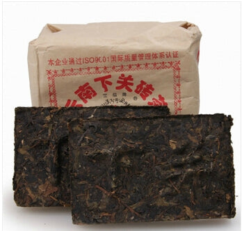 2006 XiaGuan "Bian Xiao Zhuan" Brick 250g*5pcs Puerh Sheng Cha Raw Tea