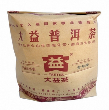 2011 DaYi "Pu Zhi Wei" (General) Cake 357g Puerh Shou Cha Ripe Tea
