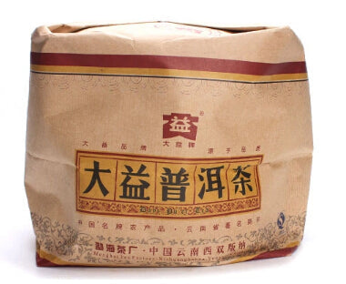 2007 DaYi "Yu Run" (Jade Sleek) Cake 357g Puerh Shou Cha Ripe Tea