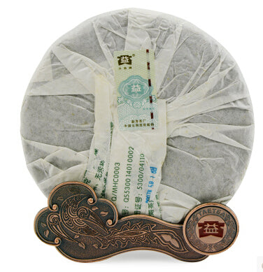 2007 DaYi "Yin Kong Que"  (Silver Peacock) Cake 250g Puerh Sheng Cha Raw Tea
