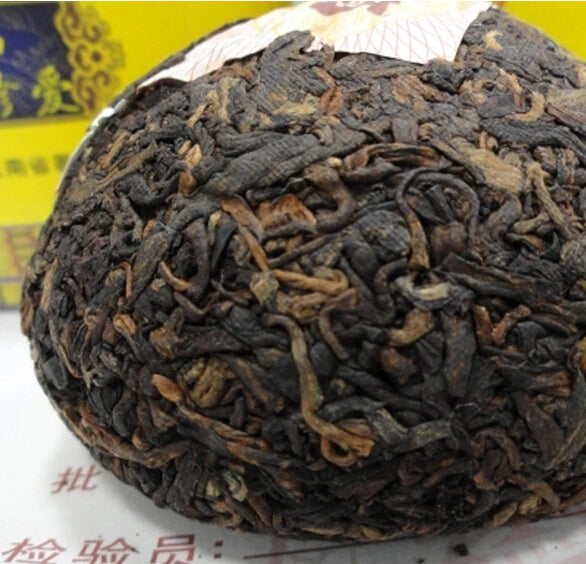 2009 DaYi "Gong Tuo" (Tribute) Tuo 100g Puerh Shou Cha Ripe Tea