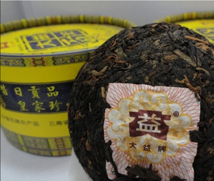 2009 DaYi "Gong Tuo" (Tribute) Tuo 100g Puerh Shou Cha Ripe Tea