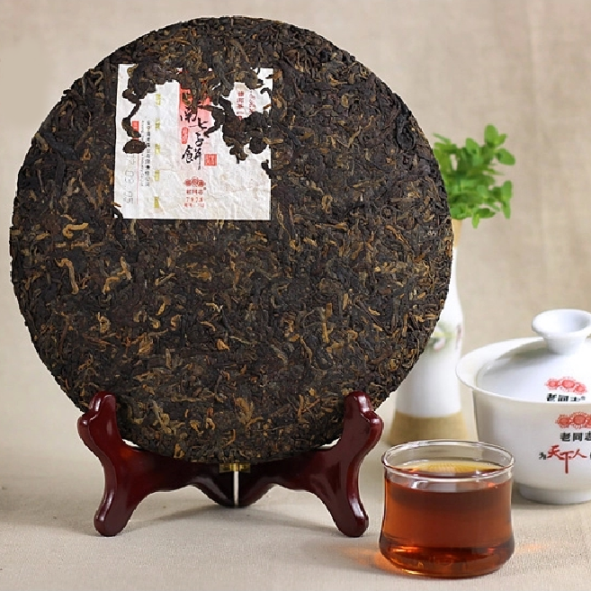 2007 LaoTongZhi "7978" Cake 357g Puerh Ripe Tea Shou Cha