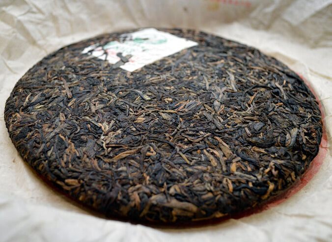 2011 XiaGuan "8113 Gu Hua Cha" (Autumn Flavor) Cake 357g Puerh Raw Tea Sheng Cha