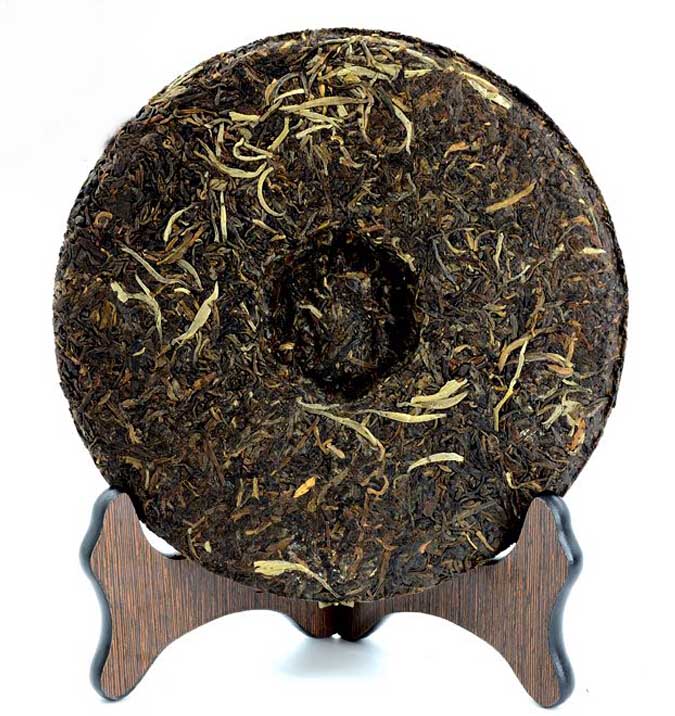 2011 XiaGuan "Nan Zhao Yuan Cha" (Nanzhao Round Cake) 454g Puerh Raw Tea Sheng Cha