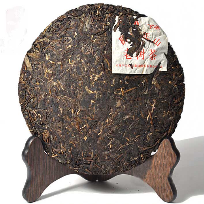 2010 XiaGuan "Lv Da Shu - Yi Wu Zheng Shan - Lao Shu Cha" (Green Big Tree - Yiwu Mountain - Old Tree) Cake 357g Puerh Raw Tea Sheng Cha