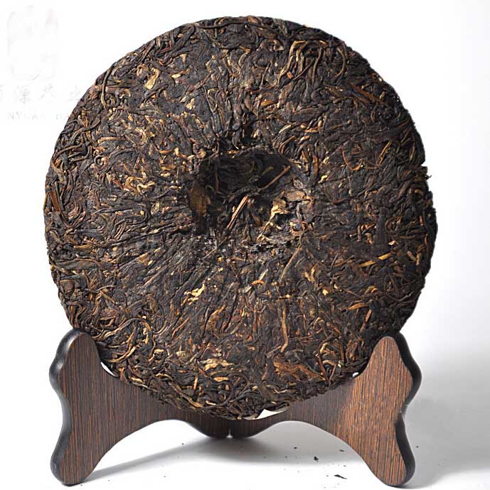 2010 XiaGuan "Lv Da Shu - Yi Wu Zheng Shan - Lao Shu Cha" (Green Big Tree - Yiwu Mountain - Old Tree) Cake 357g Puerh Raw Tea Sheng Cha