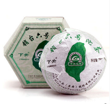 2012 XiaGuan "Xiao Tai Liu Hao" (Sell to Taiwan No.6) Tuo 100g Puerh Sheng Cha Raw Tea