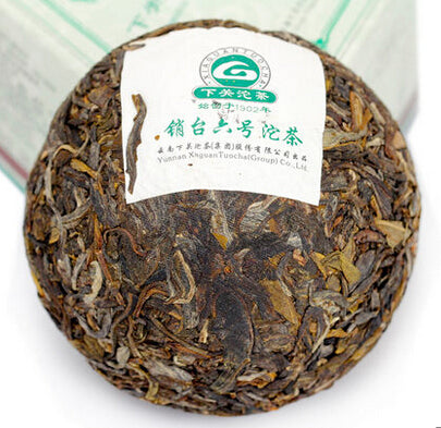 2012 XiaGuan "Xiao Tai Liu Hao" (Sell to Taiwan No.6) Tuo 100g Puerh Sheng Cha Raw Tea