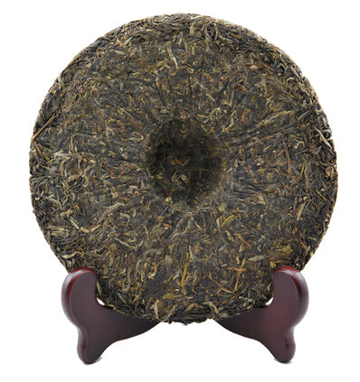 2013 XiaGuan "Cha Wang Qing Bing" (King Tea Green Cake) 357g Puerh Sheng Cha Raw Tea