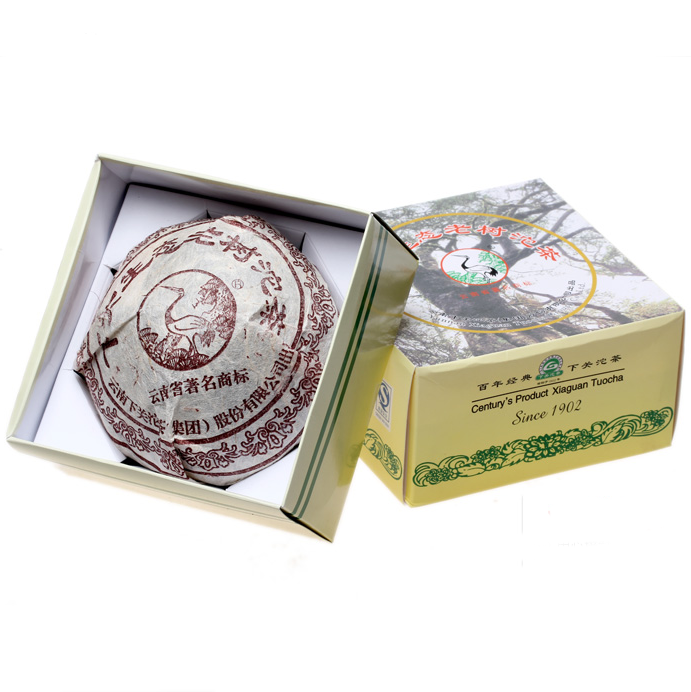 2009 XiaGuan "Sheng Tai Lao Shu" (Organic Old Tree) 250g Puerh Sheng Cha Raw Tea
