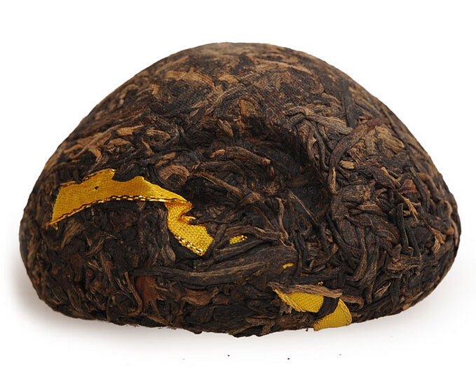 2004 XiaGuan "Jin Si" (Golden Ribbon) Tuo 100g Puerh Sheng Cha Raw Tea