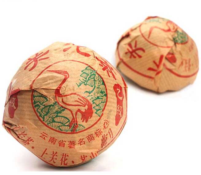 2006 XiaGuan "Yi Ji" (2nd Grade) Tuo 100g*5pcs Puerh Sheng Cha Raw Tea