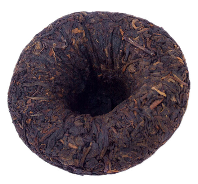 2004 XiaGuan "Xiao Fa" (Sell to France) Tuo 100g Puerh Ripe Tea Shou Cha