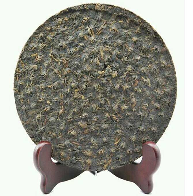 2005 XiaGuan "T8653" Thin Wrapper Iron Cake 357g Puerh Raw Tea Sheng Cha